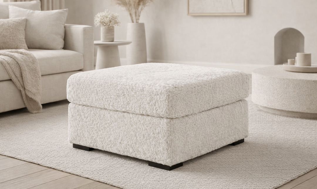 Modern Heritage Cuddle Plush Oversized Accent Ottoman - Jennifer Furniture