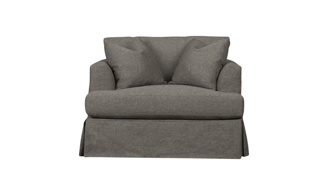 D92100 Bentley Chair 1/2 Slipcover Only-Jennifer Furniture