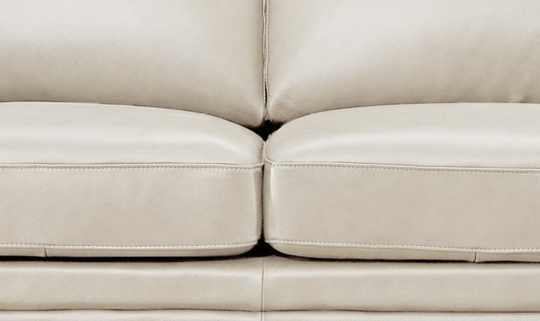 Dillon 2-Seater Waxy Pull-up Leather Loveseat WIth Track Arms-Jennifer