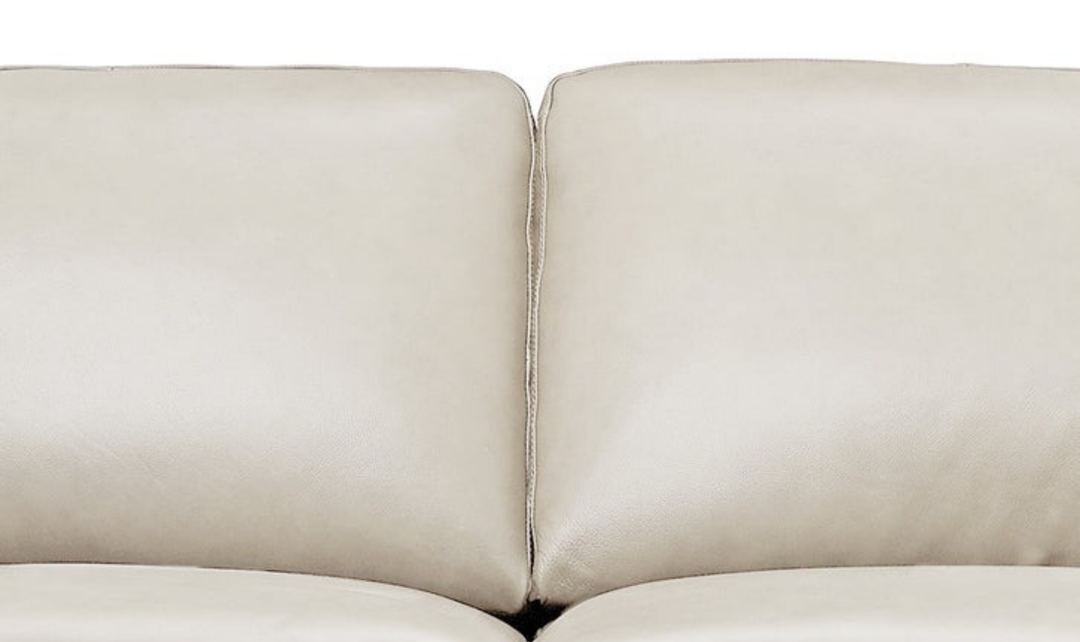 Dillon 2-Seater Waxy Pull-up Leather Loveseat WIth Track Arms-Jennifer