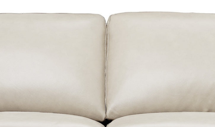 Dillon 2-Seater Waxy Pull-up Leather Loveseat WIth Track Arms-Jennifer
