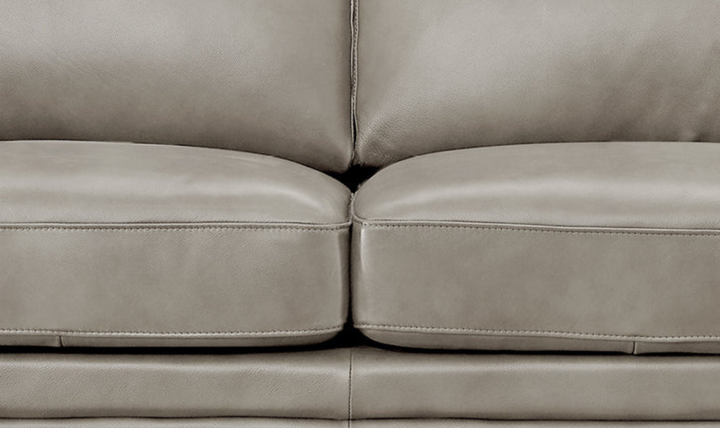 Dillon 2-Seater Waxy Pull-up Leather Loveseat WIth Track Arms-Jennifer