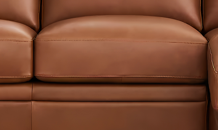 Dillon U-Shape Leather Sectional Sofa in Nutmeg Brown-Jennifer Furniture 