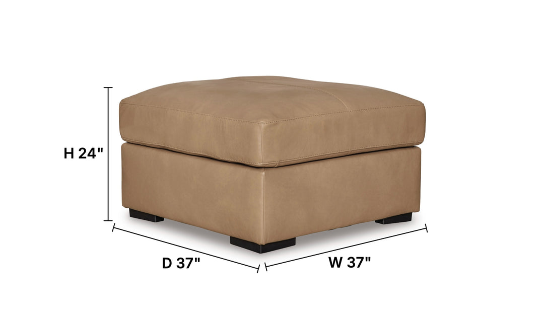 Modern Heritage Bandon Oversized Accent Ottoman-Jennifer Furniture