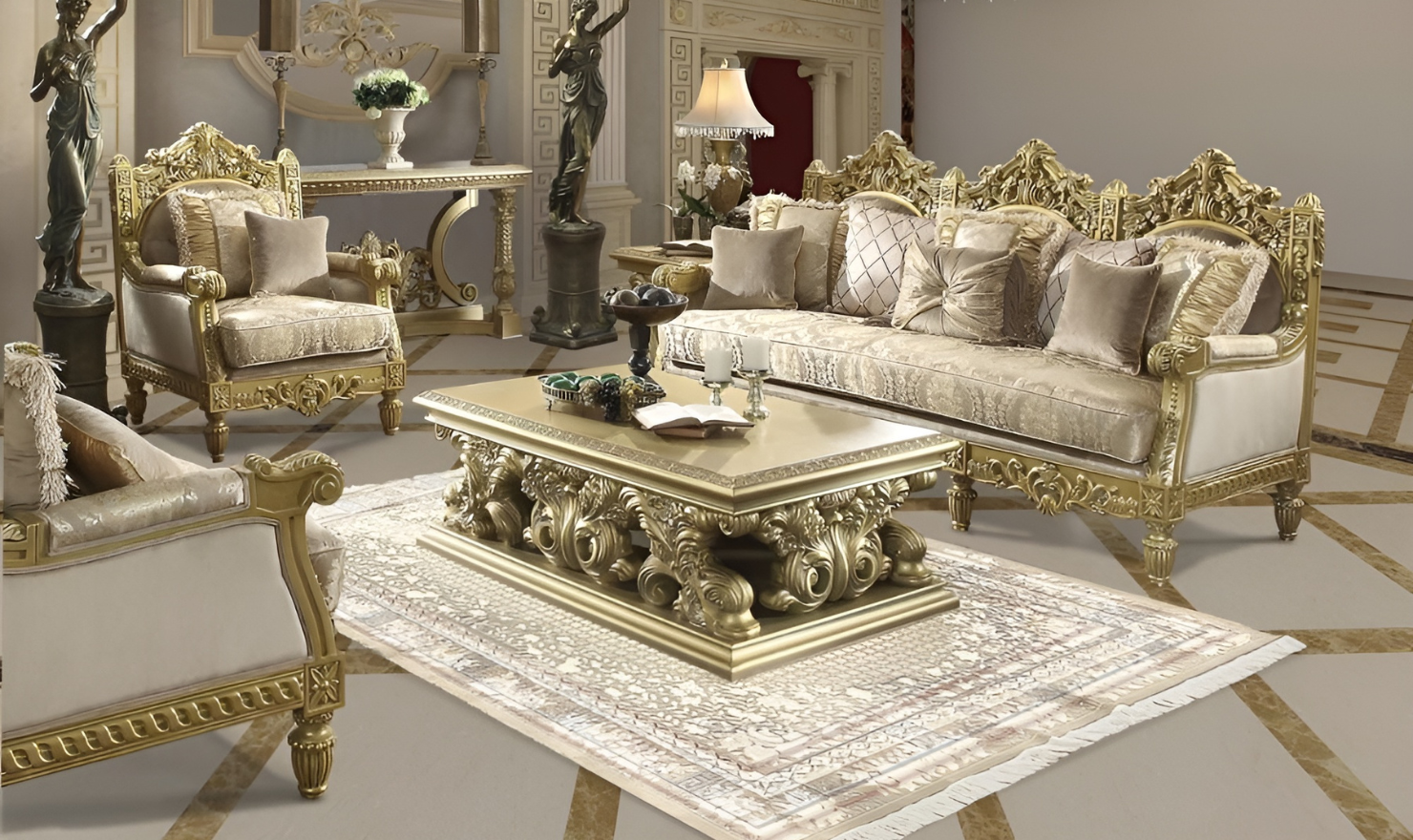 Donegan Living Room set- jennifer furniture