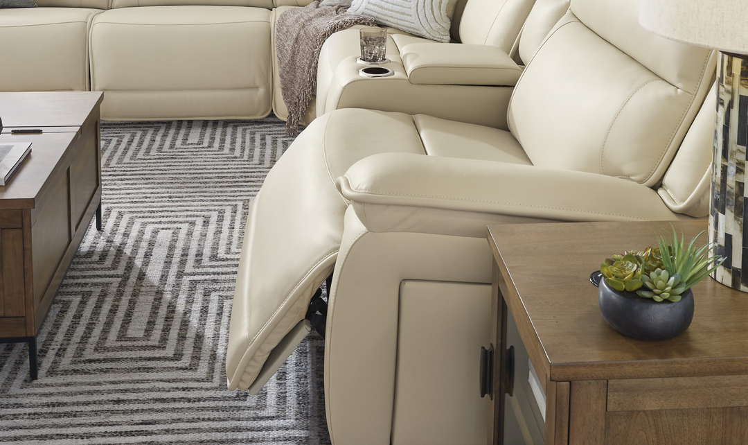 Modern Heritage Double Deal 6-Piece Power Reclining Sectional Sofa