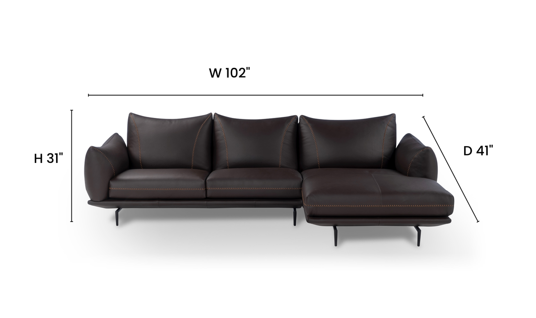Calia Italia Dragees Modular Upholstered Sectional Sofa