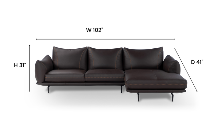 Calia Italia Dragees Modular Upholstered Sectional Sofa