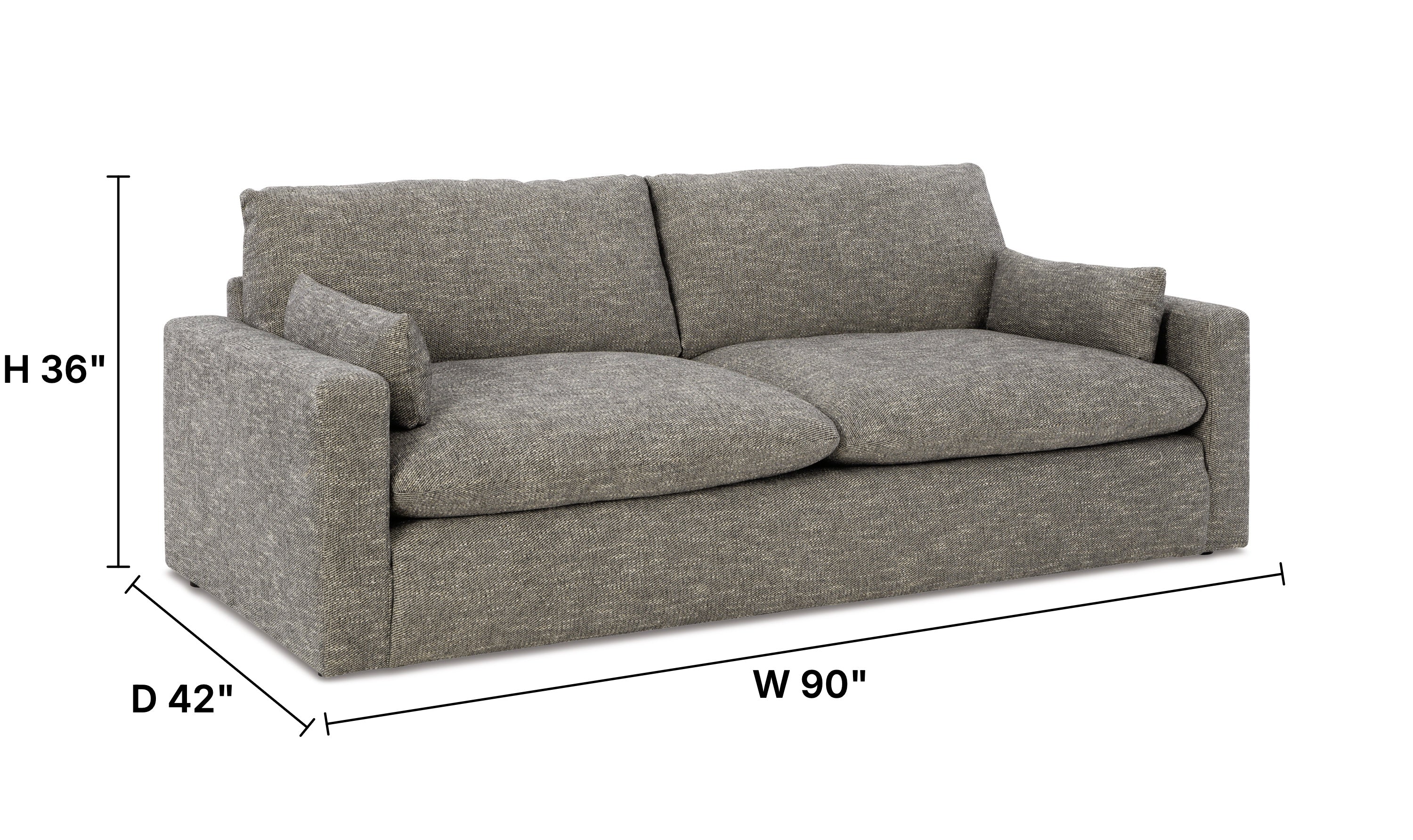 Dramatic Sofa-Jennifer Furniture