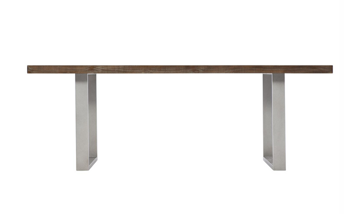 Bernhardt Draper Rustic Style Dining Table with Adjustable Glides