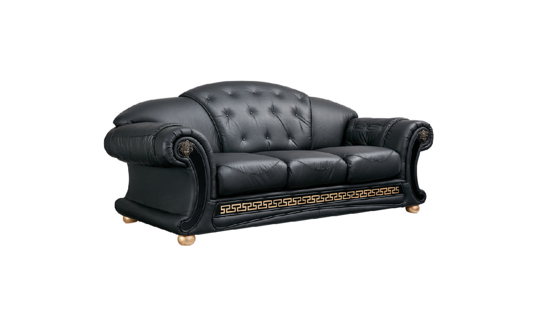 ESF Furniture Apolo 3-Seater Stationary Leather Sofa--Jennifer Furniture