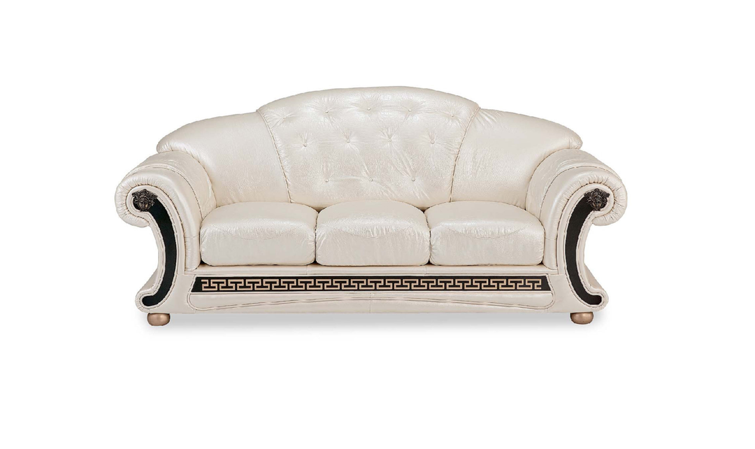 ESF Furniture Apolo 3-Seater Stationary Leather Sofa--Jennifer Furniture