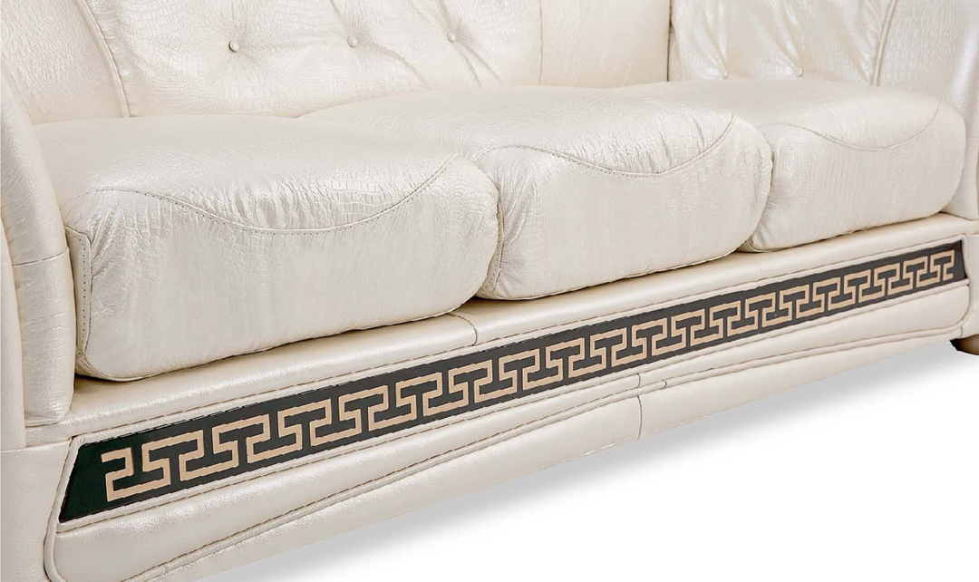 ESF Furniture Apolo 3-Seater Stationary Leather Sofa--Jennifer Furniture