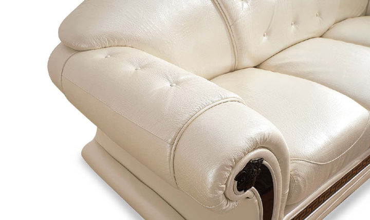 ESF Furniture Apolo 3-Seater Stationary Leather Sofa--Jennifer Furniture