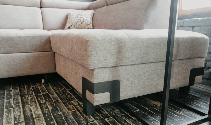 ESF Furniture Garda 3-Seater L-Shaped Sectional Sleeper Sofa with Chaise-Jennifer Furniture