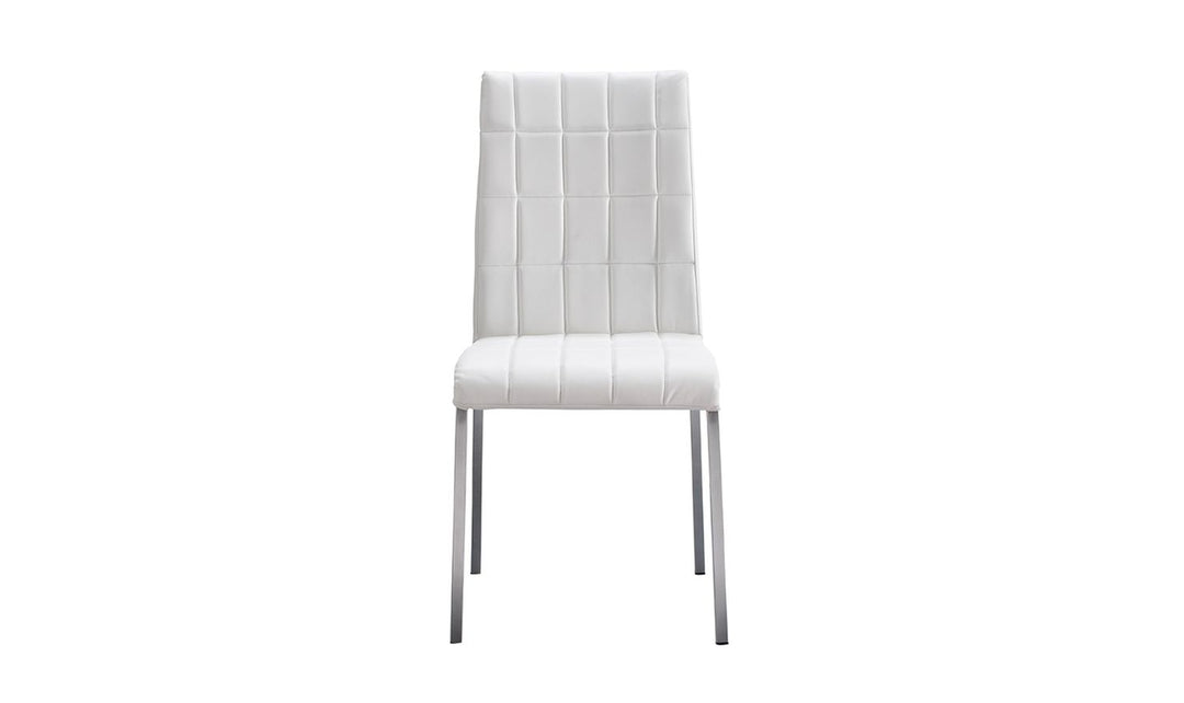 ESF Italia Amarilla 4-Seater Extendable Dining Table Set in White