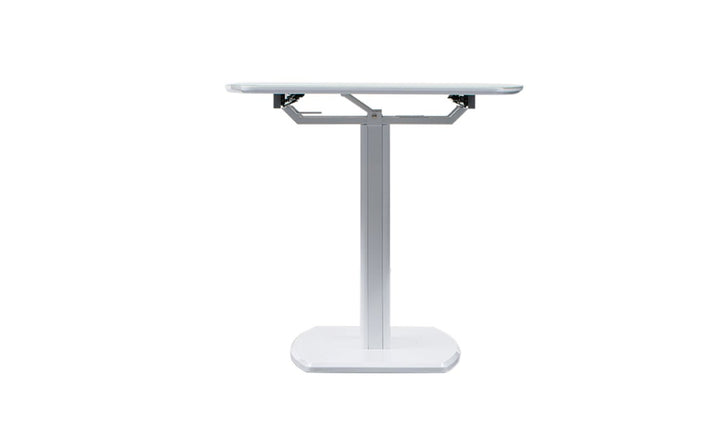 ESF Italia Amarilla 4-Seater Extendable Dining Table Set in White