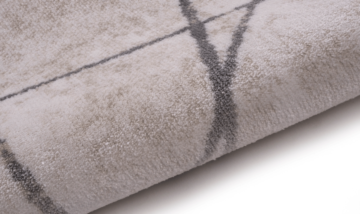 ESF Italia Gart Fabric Rug in Beige