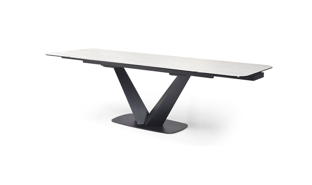 ESF Italia Villeroy Extendable Ceramic Dining Table Set