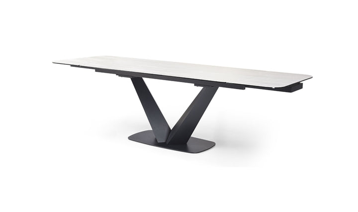 ESF Italia Villeroy Extendable Ceramic Dining Table Set