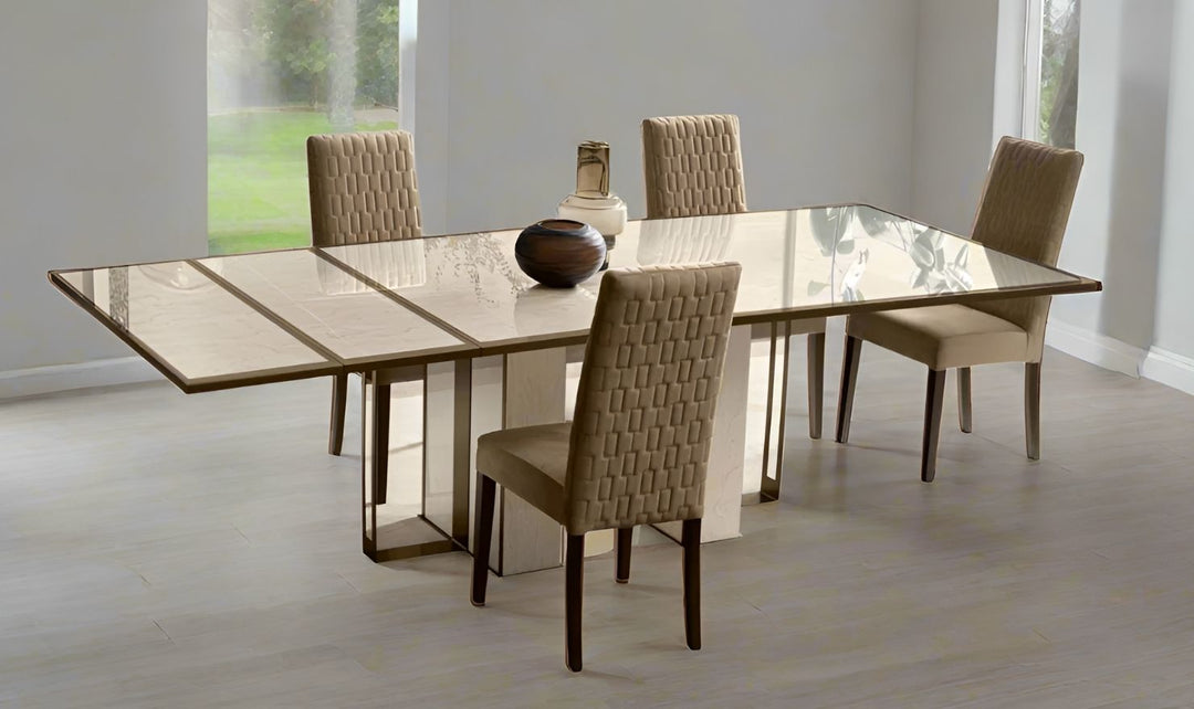 ESF Italia Poesia Rectangle Dining Room Set with Extendable Table