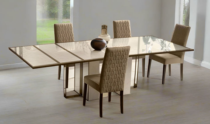 ESF Italia Poesia Rectangle Dining Room Set with Extendable Table