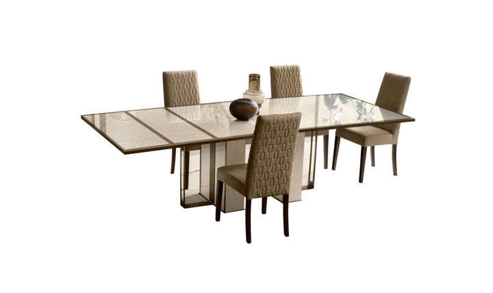 ESF Italia Poesia Rectangle Dining Room Set with Extendable Table