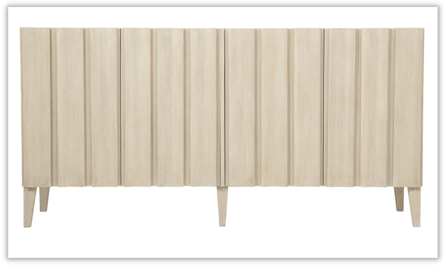 East Hampton 4 Door Entertainment Credenza with 5 Drawers