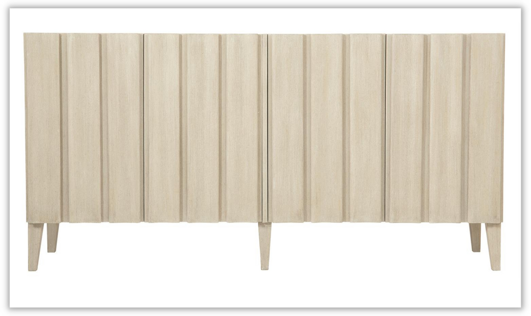 East Hampton 4 Door Entertainment Credenza with 5 Drawers