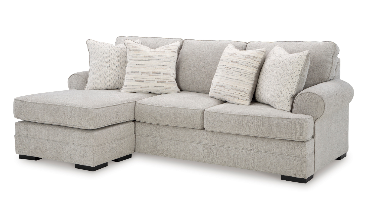 Modern Heritage Eastonbridge Fabric Reversible Sofa Chaise-jennifer