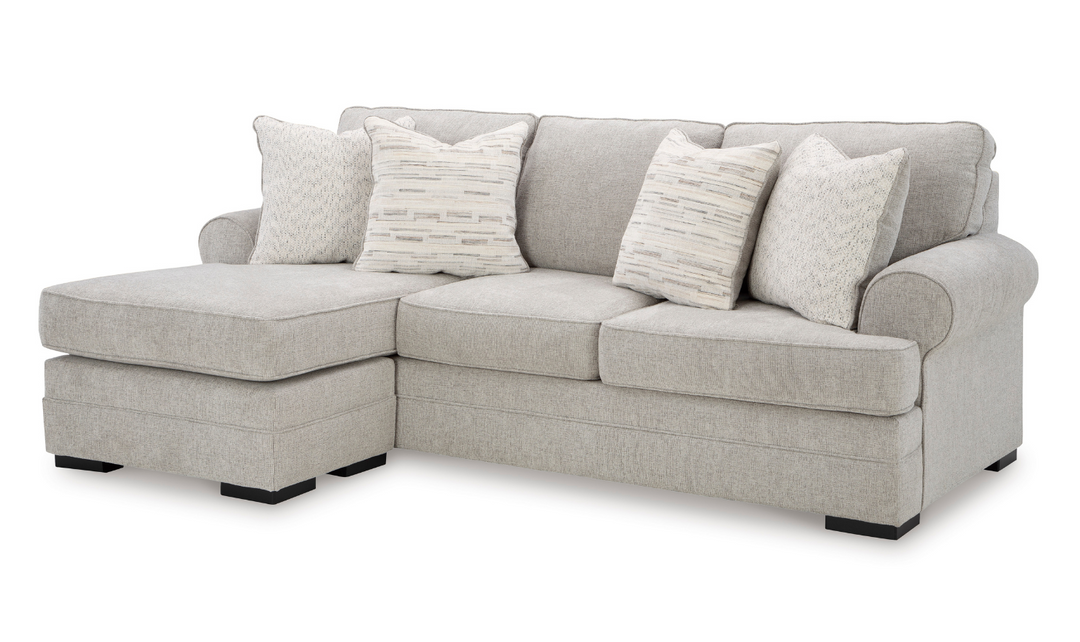 Modern Heritage Eastonbridge Fabric Reversible Sofa Chaise-jennifer