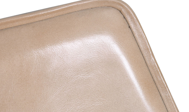 HTD Essex Stanley Leather Upholstered Armless Dining Chair