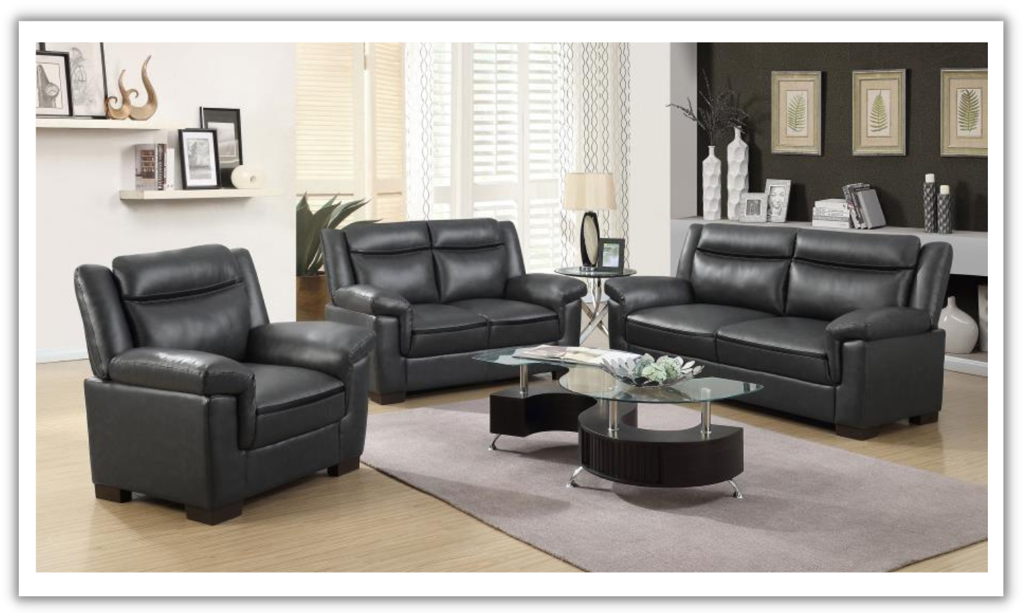 Coaster Arabella Upholstered Living Room Set