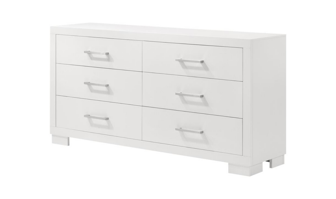 Coaster Jessica 6-drawer Dresser White Coaster Jessica 6-drawer Dresser White