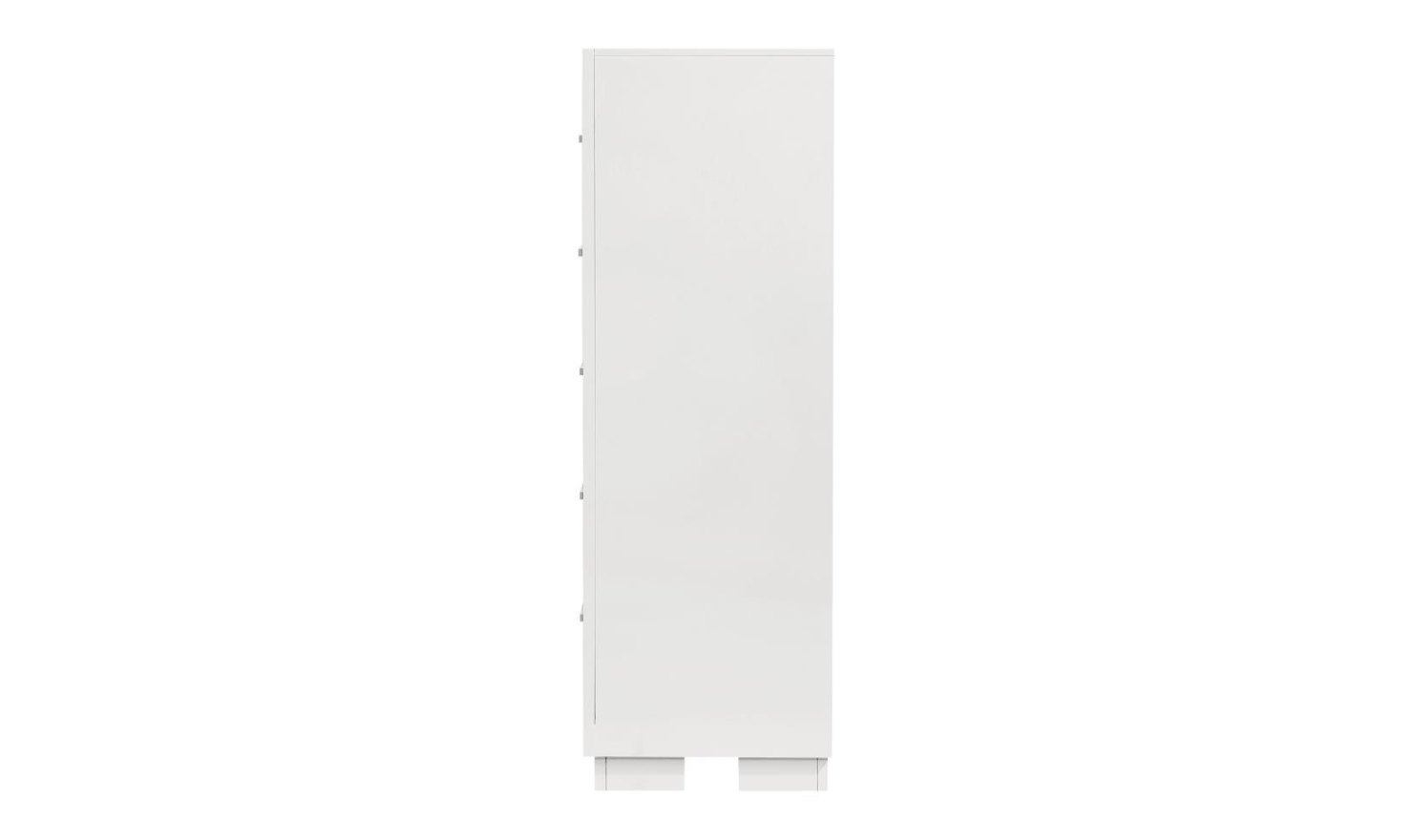 Coaster Furniture Jessica 5 Drawer Chest in White-Jennifer Furniture