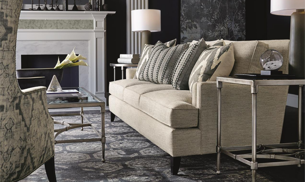 Bernhardt Addison 3-Seater Fabric Sofa-Jennifer Furniture