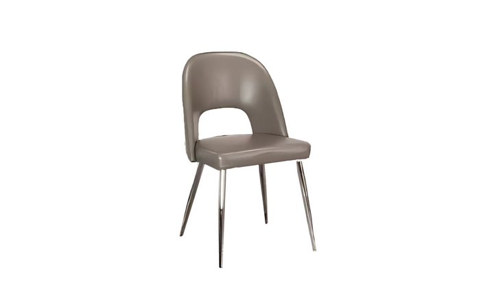 Cramco Mars Side Chair (Set of 2) in Mushroom- Jennifer Furniture