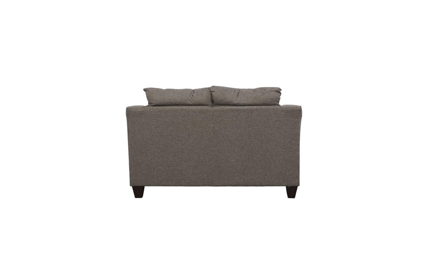 Coaster Furniture Salizar Stationary Fabric Living Room Set in Gray- Jennifer Furniture