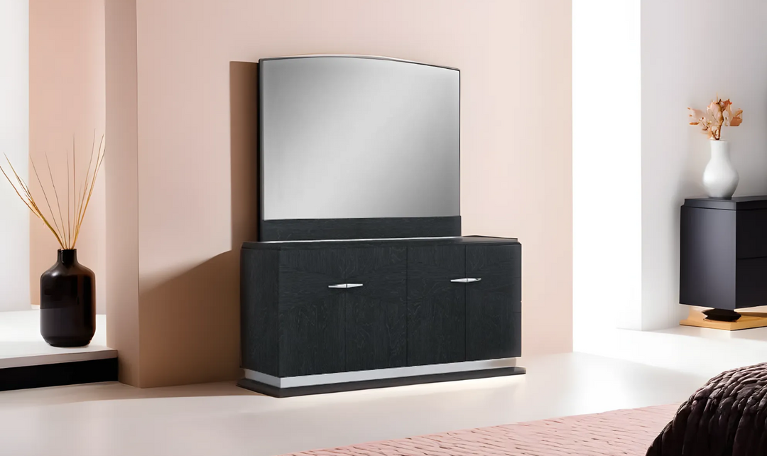 Jennifer Italia Vektor Gray Mirror-Jennifer Furniture