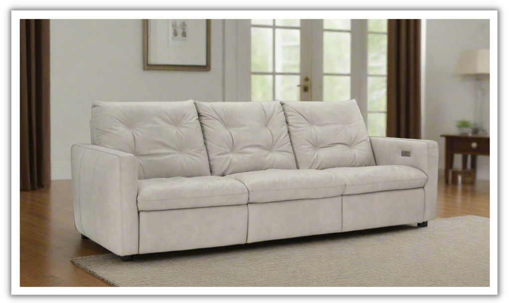 Buy Kaya Fabric Power Motion Sofa with USB Port | Jennifer Furniture