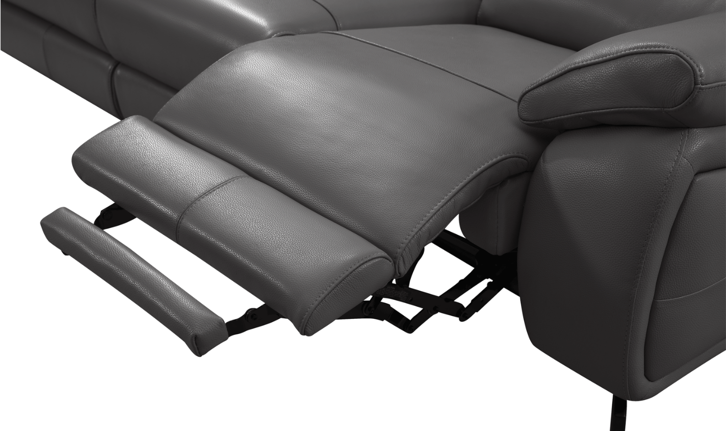 ESF Italia Jake Leather Power Reclining Living Room Set