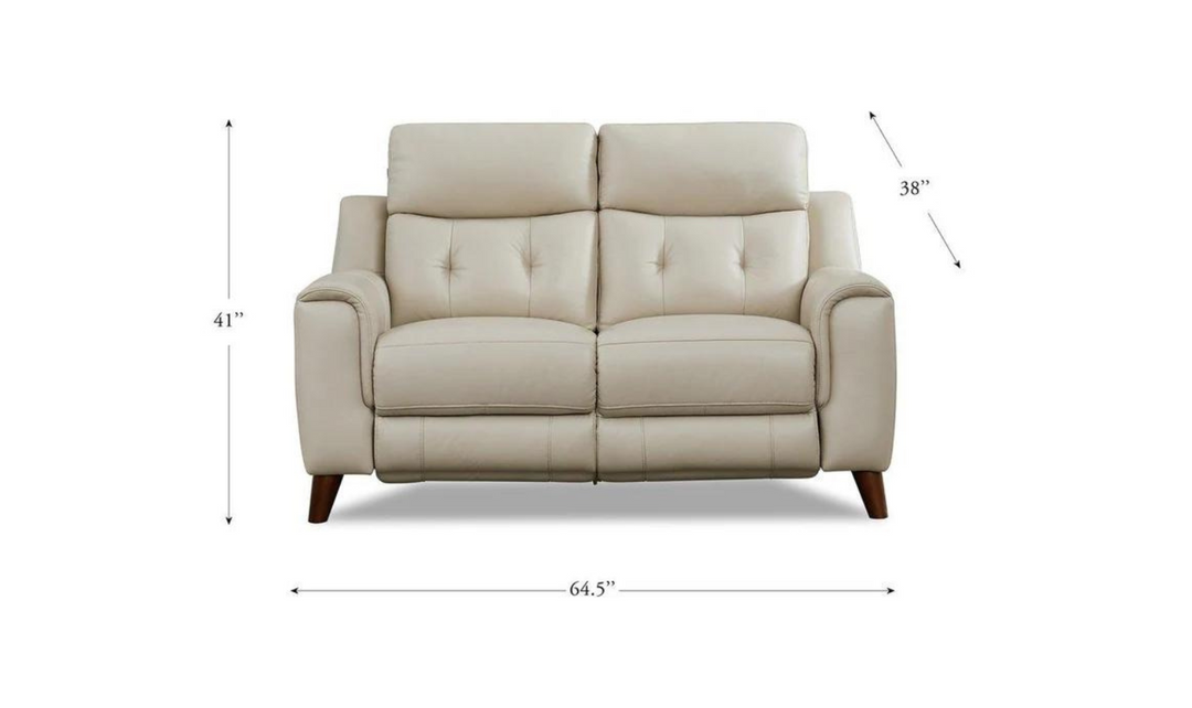 Hydeline Torino 2-Seater Zero Gravity Recliner Loveseat with Power Headrest- Jennifer Furniture