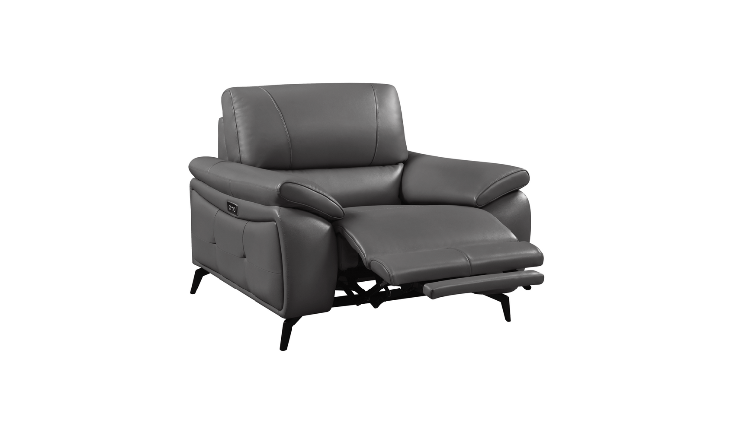 ESF Italia Jake Leather Power Reclining Living Room Set