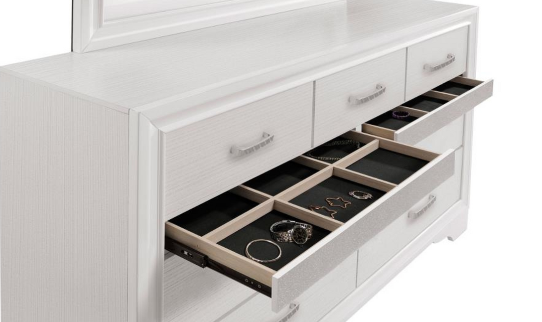Coaster Furniture Miranda 7-Drawer Wooden Dresser- Jennifer Furniture