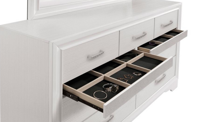 Coaster Furniture Miranda 7-Drawer Wooden Dresser- Jennifer Furniture