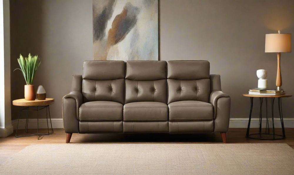 Hydeline Torino 3-Seater Power Headrest Zero Gravity Recliner Sofa- Jennifer Furniture