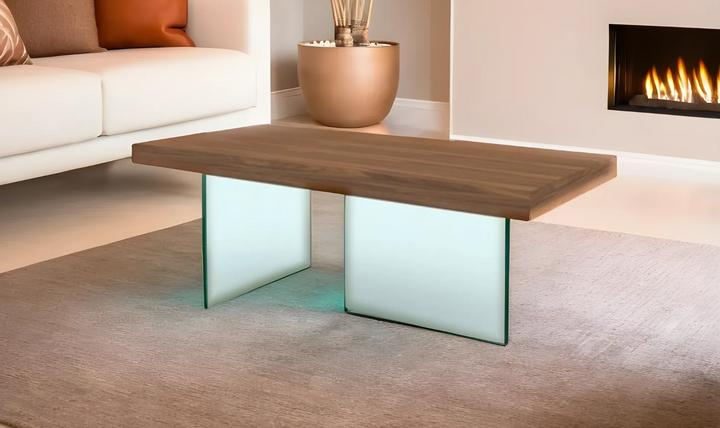 Jennifer Italia Astrolab Rectangle Modern Dining Table In Walnut - Jennifer Furniture