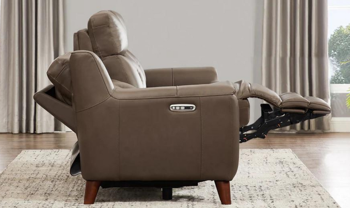Hydeline Torino 2-Seater Zero Gravity Recliner Loveseat with Power Headrest- Jennifer Furniture
