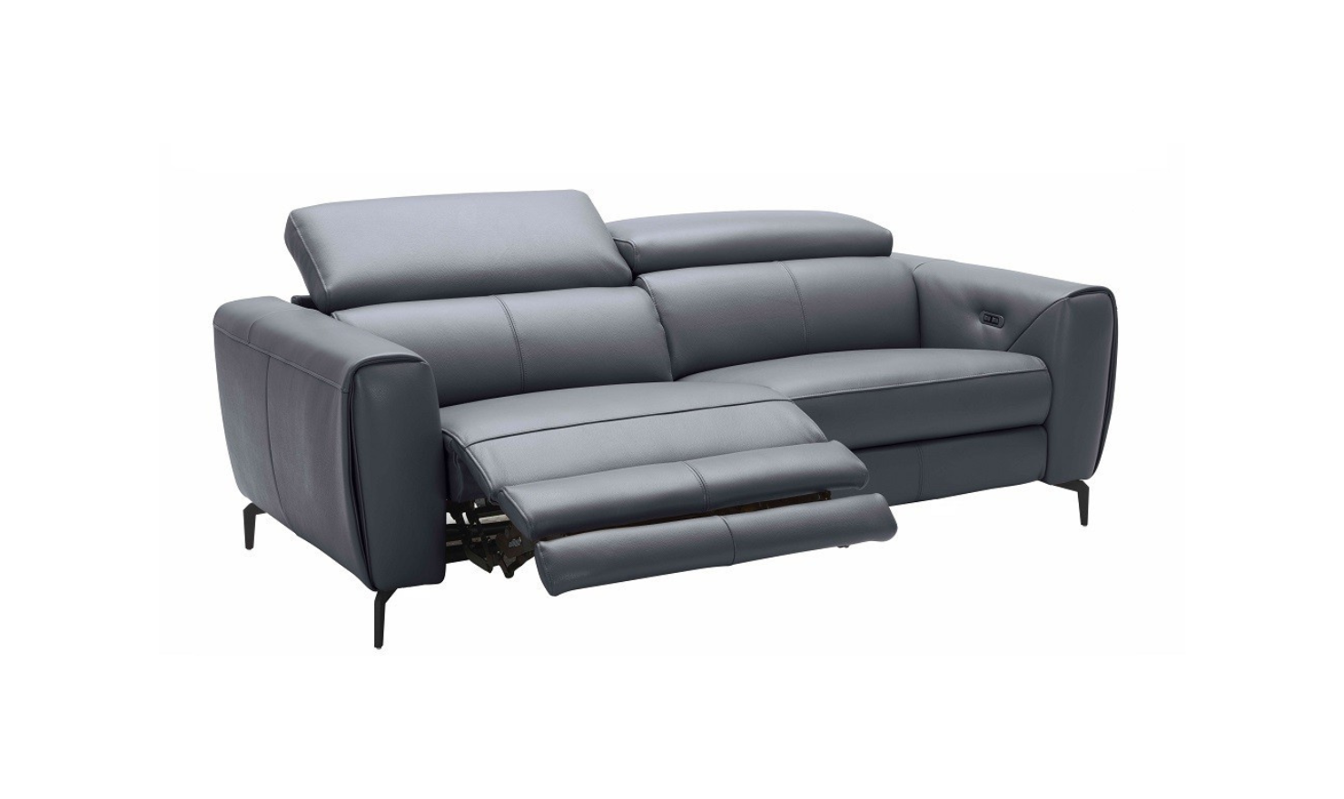 Jennifer Italia Azur Leather Power Reclining Living Room Set