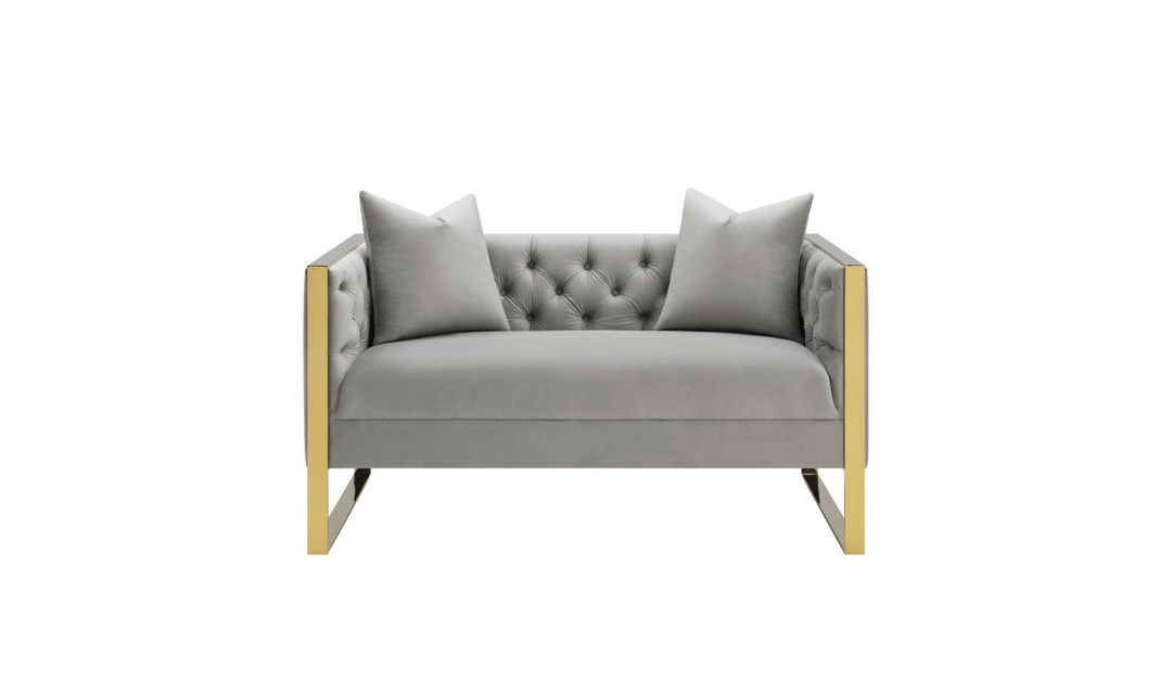 Coaster Furniture Eastbrook Tufted Fabric Loveseat with Single Cushion Seat